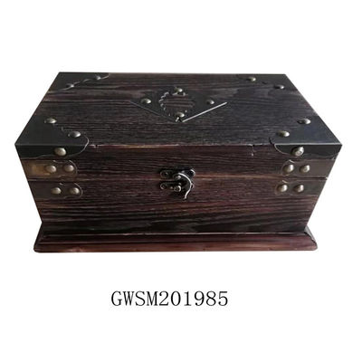 OEM Vintage Wooden 1L Treasure Chest Storage Trunk