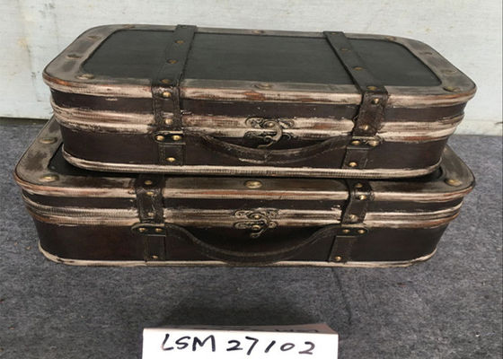 L41 Leather Storage Chests