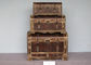 3 Pack Tailored L79.5 Wood Storage Trunks Chests